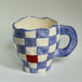 Purple Checkered Mug