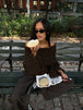 Brown (bell sleeve)