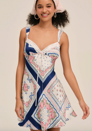 lenore mini dress Oh Polly Lenore heart halter neck mini dress in dusty pink