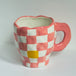 Yellow Checkered Mug